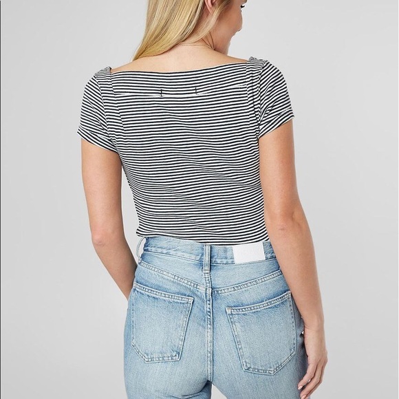 Free People Ahoy Stripe Tee - Picture 2 of 7